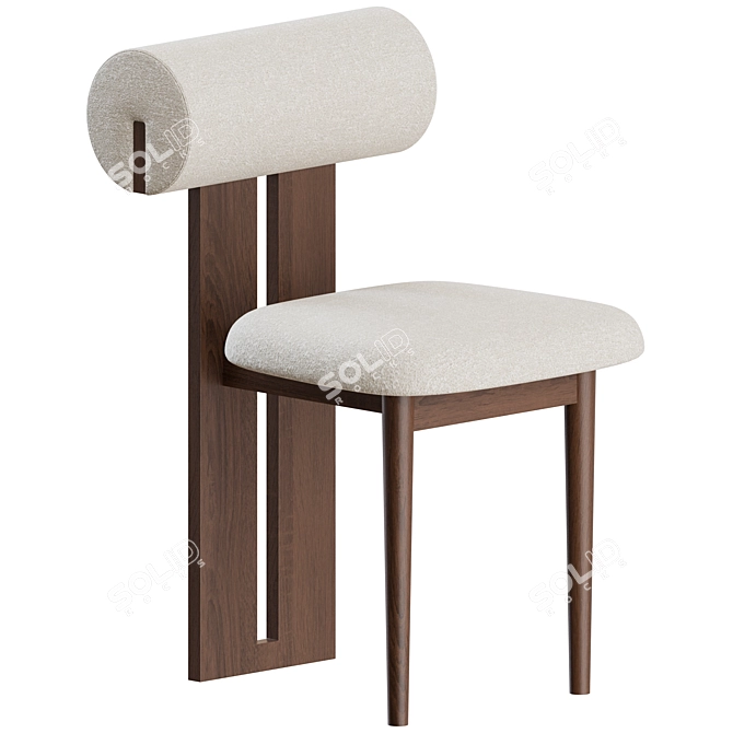 Modern Norr11 Hippo Chair: Stylish & Comfortable 3D model image 2