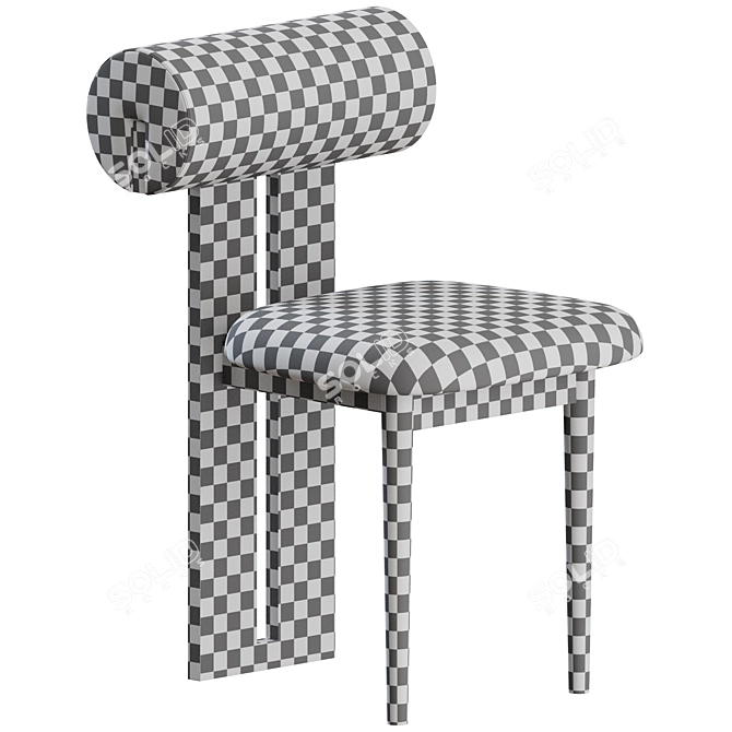 Modern Norr11 Hippo Chair: Stylish & Comfortable 3D model image 4