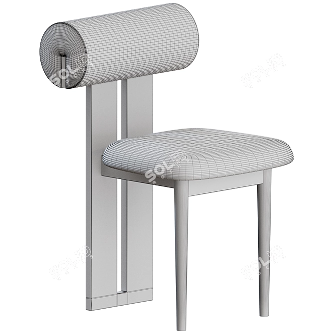 Modern Norr11 Hippo Chair: Stylish & Comfortable 3D model image 5