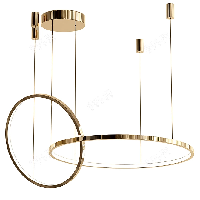 Lexington Mini VRay Chandelier 3D model image 1