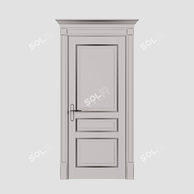 Bellagio 3 DG: Timeless Elegance with Rada Doors 3D model image 3