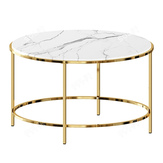 Sleek Savings: Emersyn Coffee Table 3D model image 2