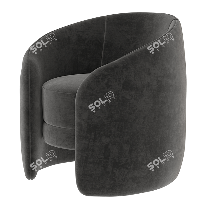 Modern Calder Chair: Stylish & Comfortable 3D model image 6