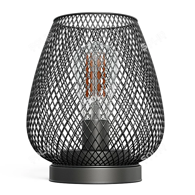 Portable Wireless Table Lamp 3D model image 3