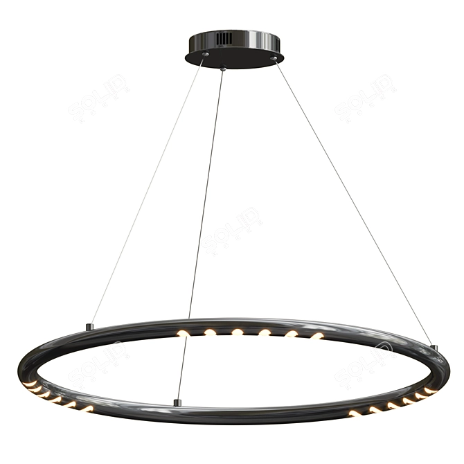 Elegant Norfrid Chandeliers: Illuminate in Style 3D model image 2