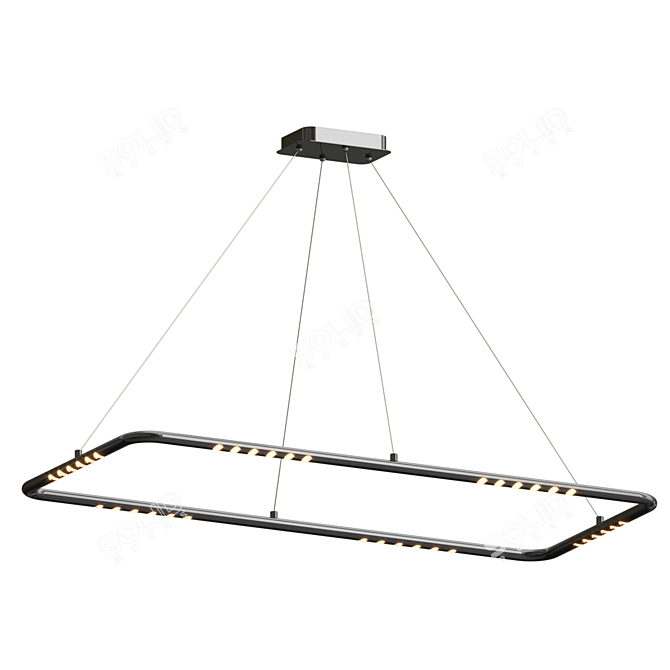 Elegant Norfrid Chandeliers: Illuminate in Style 3D model image 4