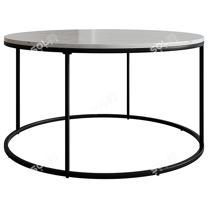 Etta Avenue Daphne Coffee Table 3D model image 2