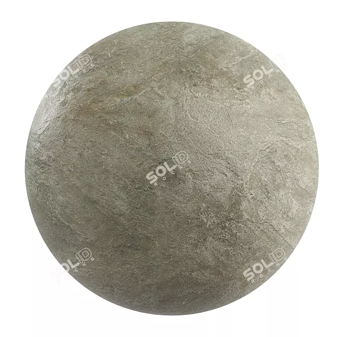 Rockstone Beige: High Definition PBR Material 3D model image 1