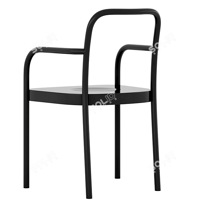 Sugiloo Chair: Modern Elegance by Wiener GTV Design 3D model image 2