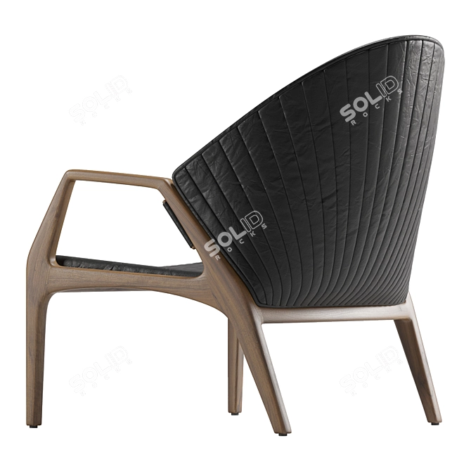 Estudiobola Luisa Lounge Chair 3D model image 3