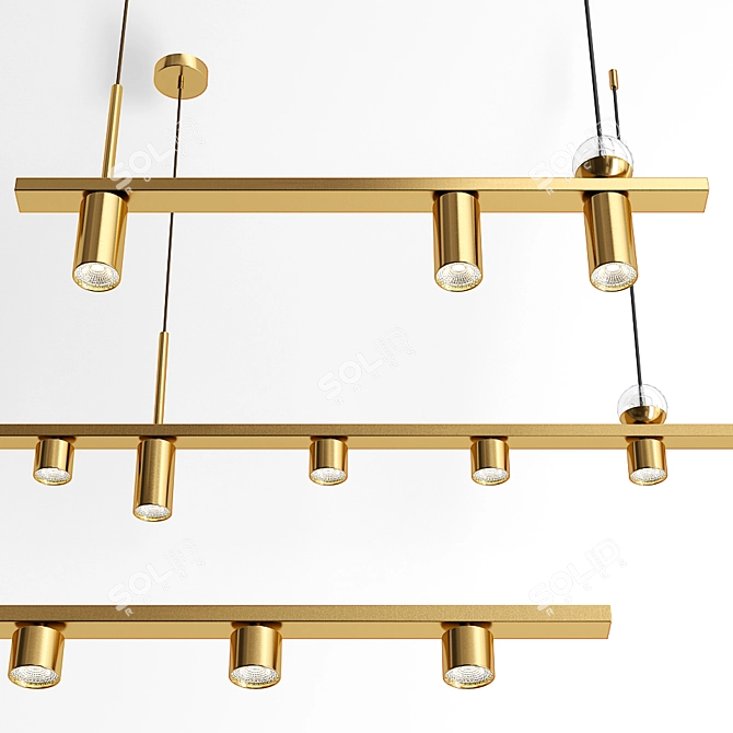 Elegant Modern WILL Wall Art 3D model image 2