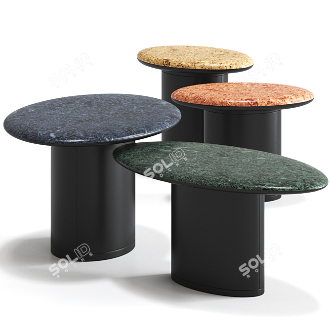 Modern Antilles Coffee Table: Versatile & Stylish 3D model image 2