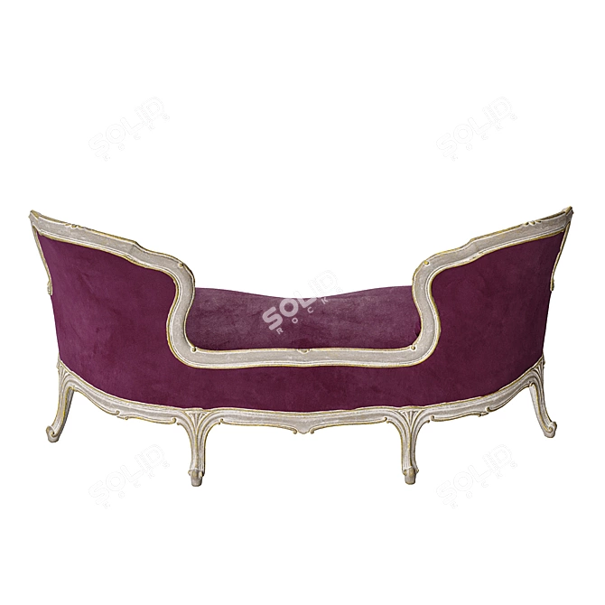 Roberto Giovannini Lowpoly Art Sofa 3D model image 3