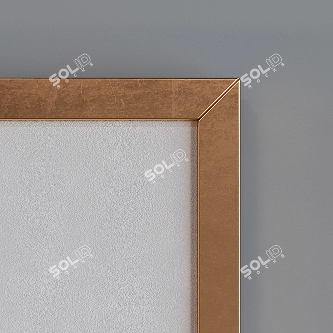 Modern Set of 4 Picture Frames with Minimalist Staircase and Cat Silhouette Design 3D model image 6