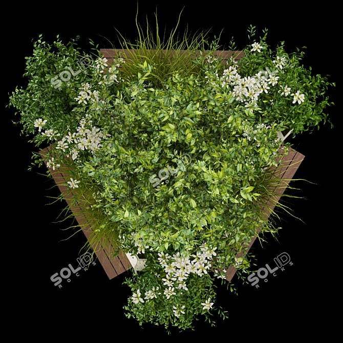 Urban Outdoor Bench - Collection Plant Vol 251 3D model image 2