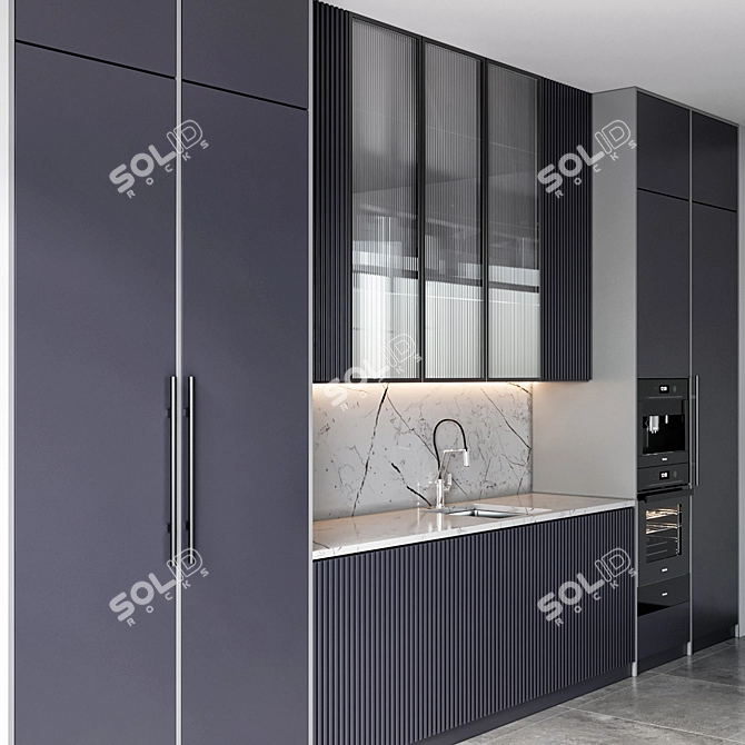 Modern Kitchen Kit - Miele Appliances 3D model image 3