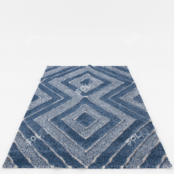 Versatile Rug Set - 6 Designs 3D model image 6