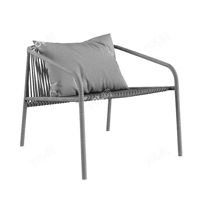 Elevate Your Outdoor Experience with Lookout Lounge 3D model image 4