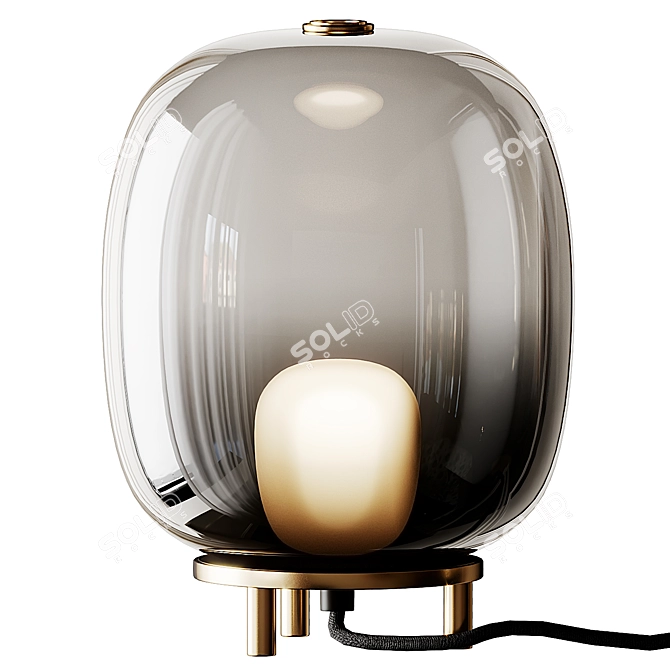 Bontempi Casa Blow: Sleek Table Lamp 3D model image 2