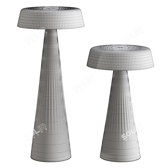 FADE Table Lamp - Modern Minimalist Lighting 3D model image 3