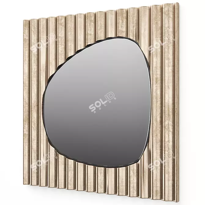 AURIGA Mirror: Reflective Elegance for Any Space 3D model image 1