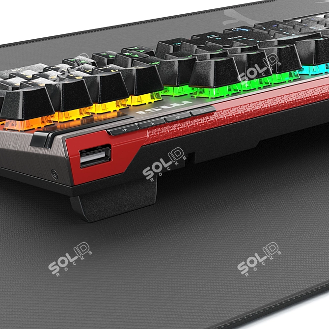 Ultimate Gaming Set: MSI Powerhaus 3D model image 5