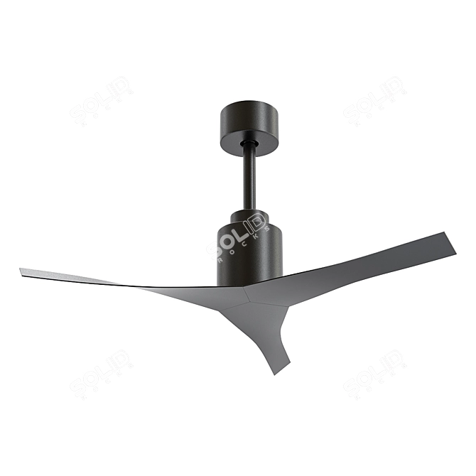 Mighty Molly 56" Outdoor Ceiling Fan 3D model image 1