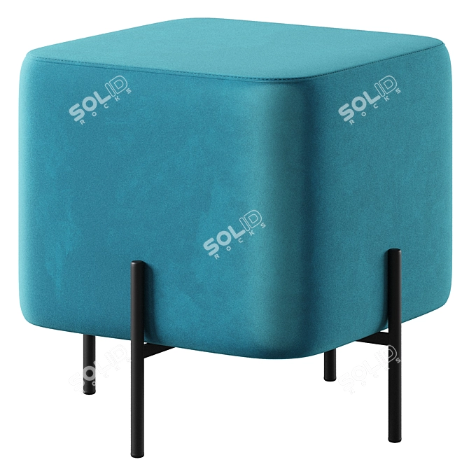 Cosmo Gato Pouf 3D model image 2