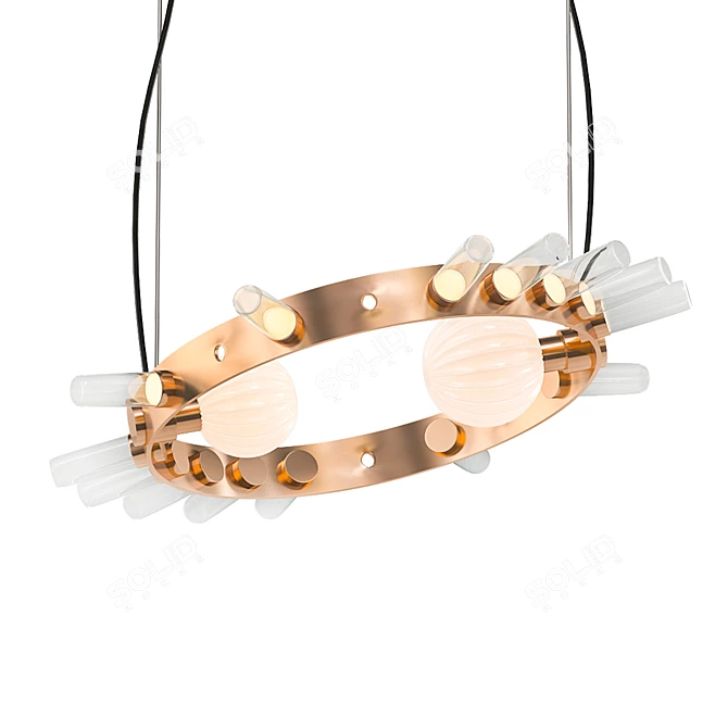 Dynamic Lighting Solution: Flexus Pendant 3D model image 1