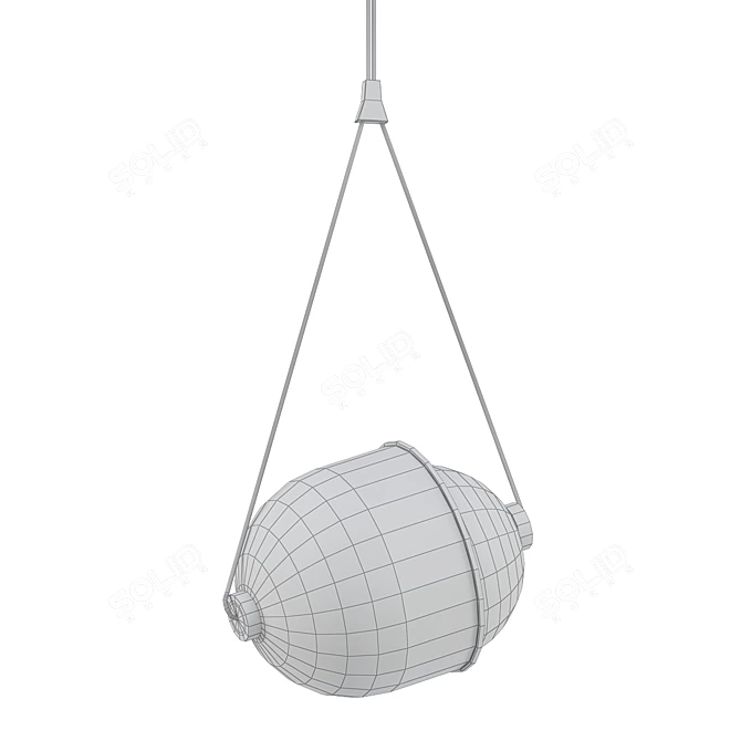 Capsula Pendant Light: Sleek and Stylish Illumination 3D model image 2