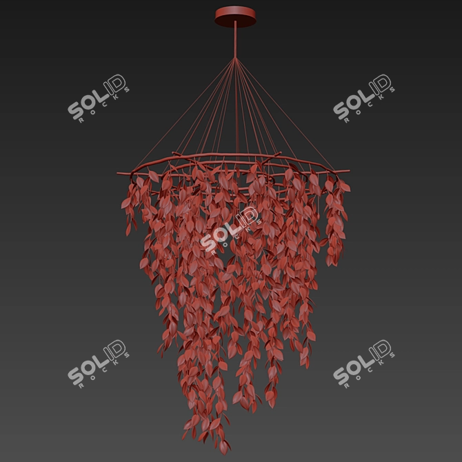 Zagg Ceiling Lamp Design: Modern & Elegant 3D model image 6