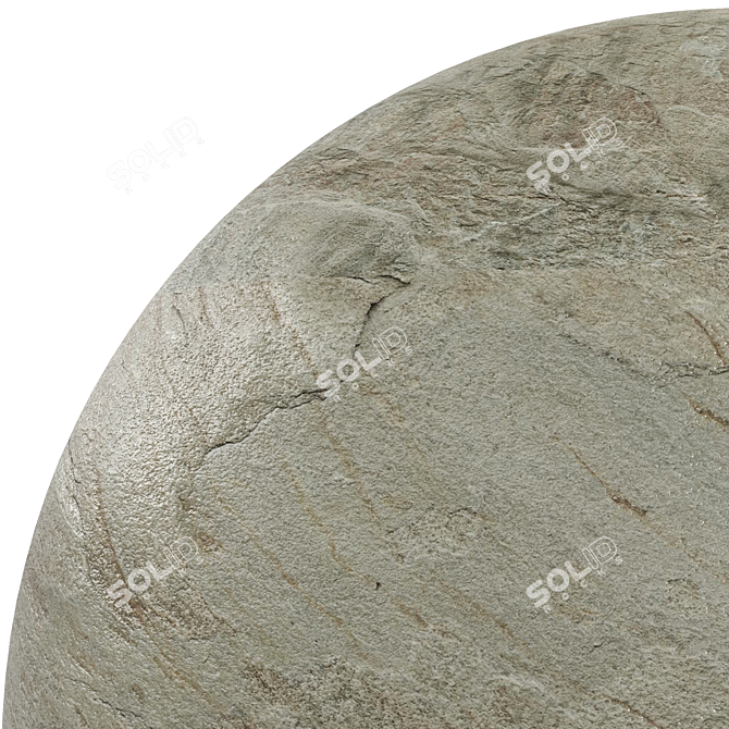 Rockstone Gray | High-resolution PBR Material 3D model image 4