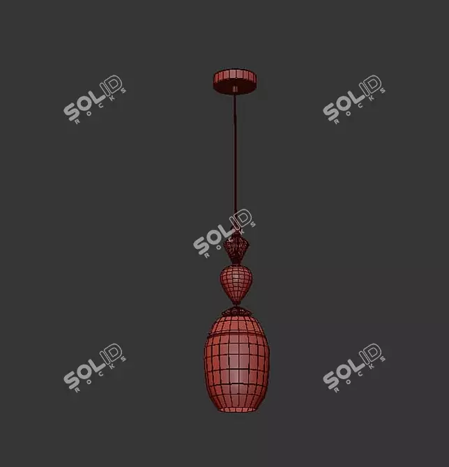 Title: Realistic Hanging Bizet Sculpture 3D model image 2