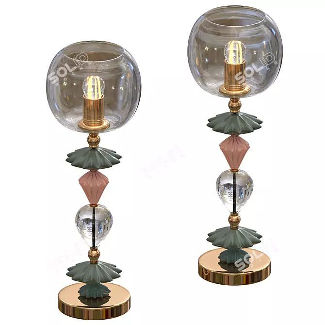 Realistic Hanging Bizet Sculpture 3D model image 1