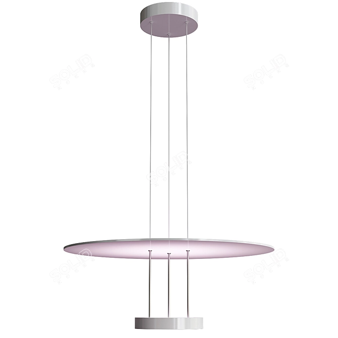 Chromaglo LED Pendant Light 3D model image 1