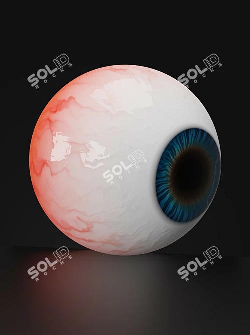 BlendEyes: Human Eye in a Blender 3D model image 1
