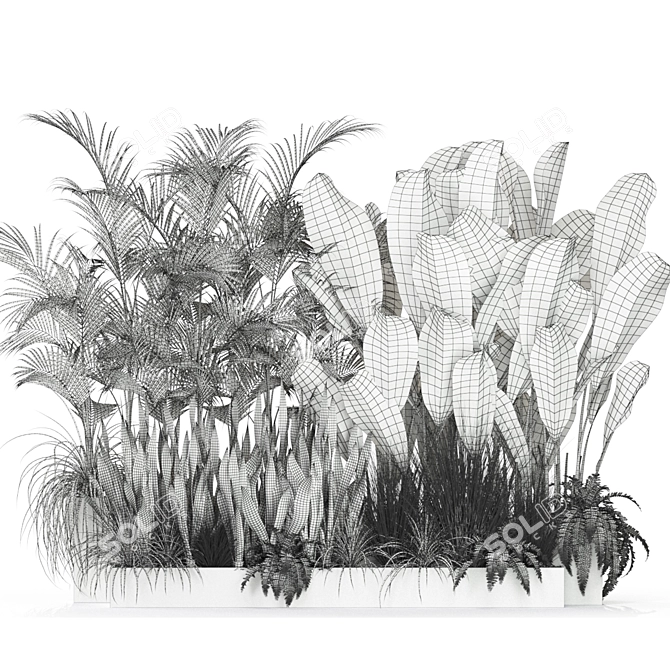 Botanical Bliss: 586 Stunning Plants 3D model image 5