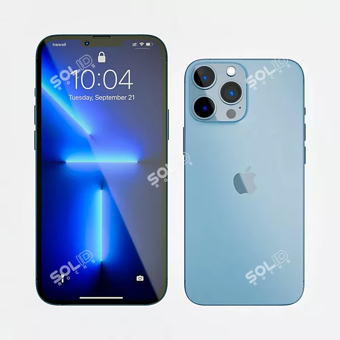 Ultimate iPhone 13 Pro Max: Stunning 3D Model 3D model image 7