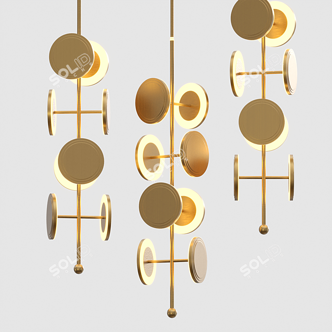 Modern Lampatron Lighting Fixture 3D model image 1