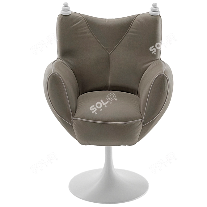 AltaModa BABOLL Armchair: Unique Design for Bold Interiors 3D model image 6