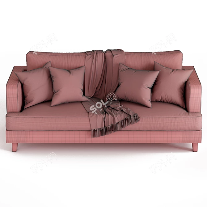 Marlon Modern Sofa: Stylish Elegance for Your Home 3D model image 5