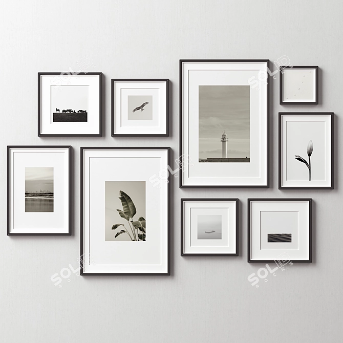 Versatile Frame Set - 9 Sizes 3D model image 2