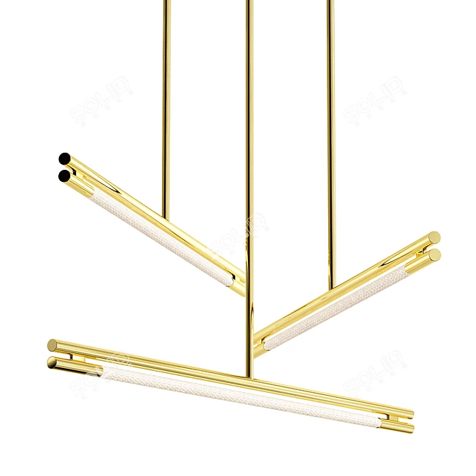 Sleek Leto Suspension: Modern Design 3D model image 1