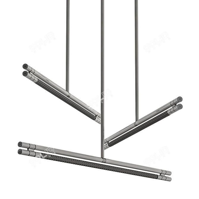 Sleek Leto Suspension: Modern Design 3D model image 2