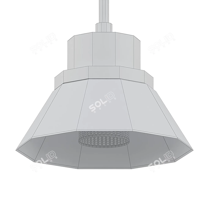 Elegant Paoli Pendant for Sophisticated Spaces 3D model image 2