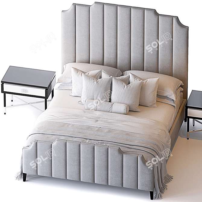 Versatile Bed for Modern Living 3D model image 3