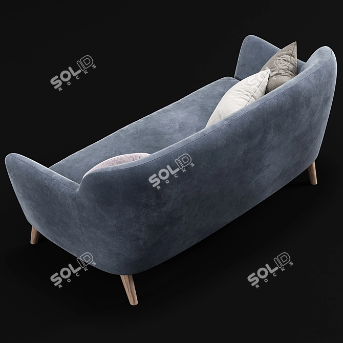 Sleek and Stylish Masku Arhus Sofa 3D model image 3