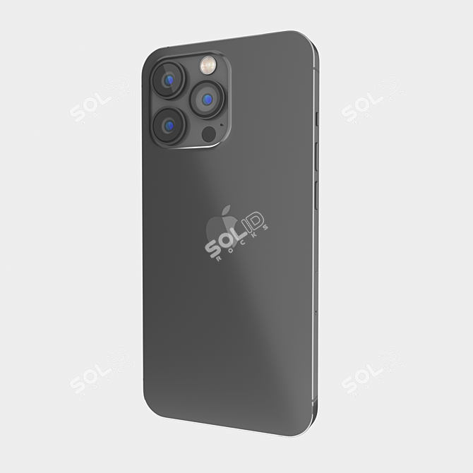 iPhone 13 Pro Max 3D Model - High Detail 3D model image 27