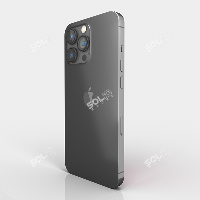 iPhone 13 Pro Max 3D Model - High Detail 3D model image 5