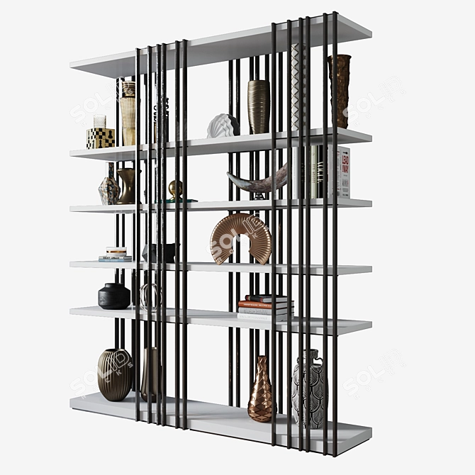 Cattelan Italia ARSENAL - Contemporary Storage Solution 3D model image 7